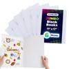 Hygloss Blank Books - Bulk 6 Pack 11" x 17" Jumbo White Paperback Blank Books for Kids to Write Stories, Doodle, Arts & Crafts Plain Drawing Sketchbook, Unlined Journal, Notebook Without Lines view 1