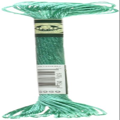 DMC 1008F-S959 Shiny Radiant Satin Floss, Sea Green, 8.7-Yard