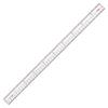 Kyoei Plastics ORIONS Methacrylic Double-Cut Straight Ruler, 19.7 inches (50 cm) A-3051 view 2