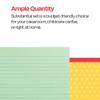 School Smart Green Newsprint Practice Paper, 3/4 Inch Rule, 12 x 9 Inches, 500 Sheets view 2