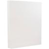 JAM PAPER Strathmore 88lb Cardstock - 8.5 x 11 Coverstock - 237 gsm - Bright White Wove - 25% cotton - 50 Sheets/Pack view 1