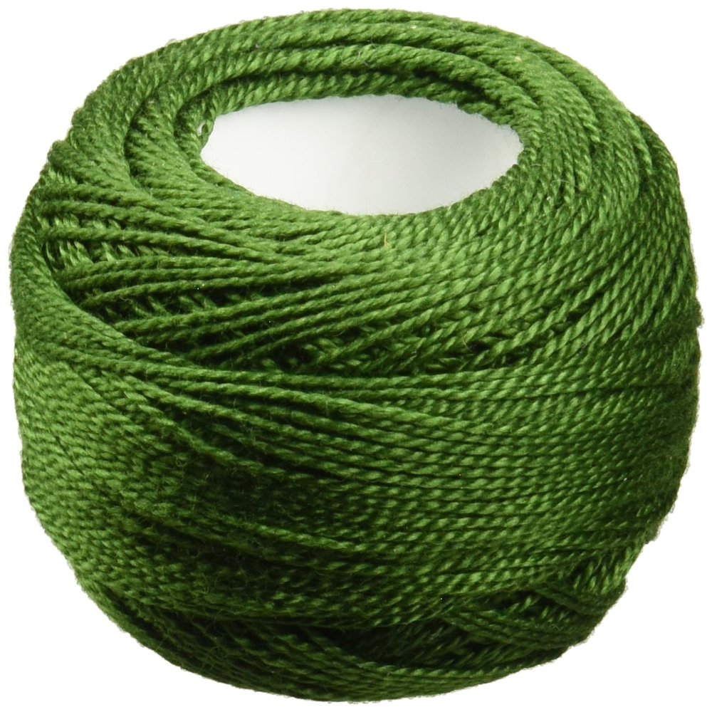 DMC 116 8-3345 Pearl Cotton Thread Balls, Dark Hunter Green, Size 8
