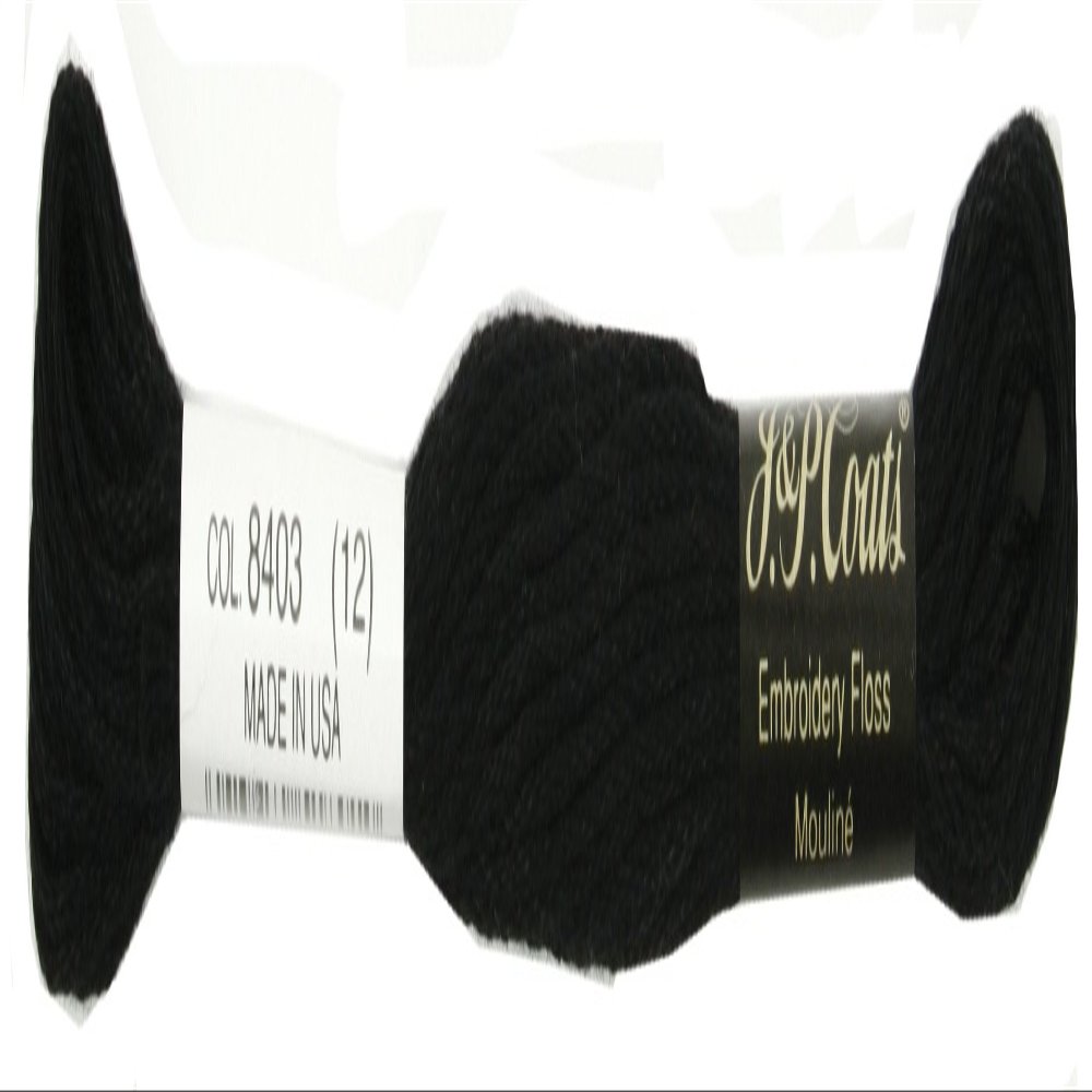 C11-8403 C&C 6-Strand Embroidery Floss 8.75yd-Black