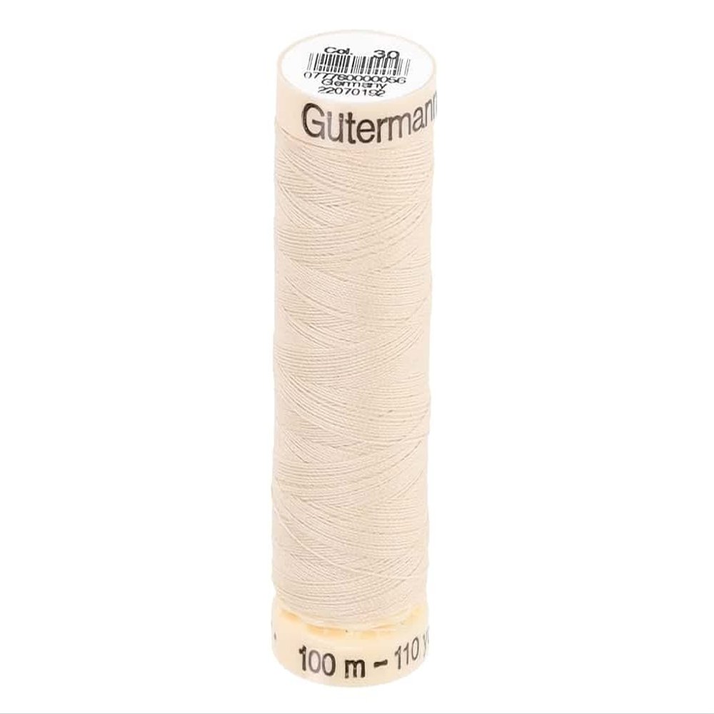 Gutermann Sew-All Thread 110yd-Bone