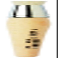da Vinci Graphic Design Series 113 Stencil Brush, White Chinese Hog Bristle with Long Plainwood Handle, Size 4