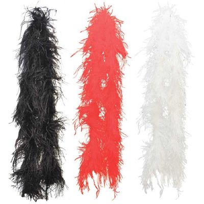 Morris - Boa Ostrich Red 2 Yds - Standard