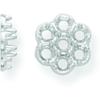 FindingKing 14K White Gold Cluster Setting 2.4mm (x7) view 1