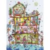 Bothy Threads Cross Stitch Kit - Cut Thru' North Pole House view 1