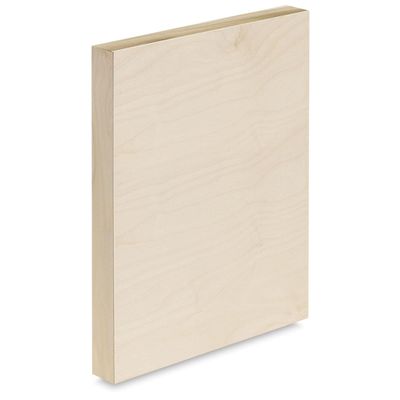 American Easel 6 Inch by 6 Inch by 1 5/8 Inch Deep Cradled Painting Panel