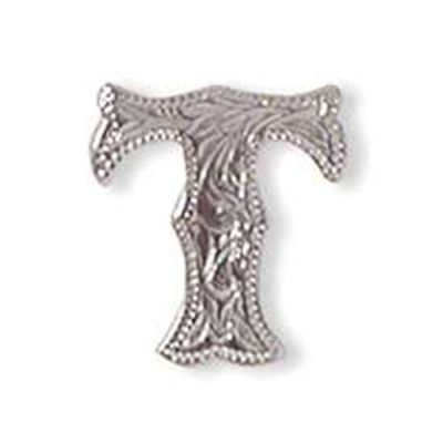 Alphabet Letter T Screwback Concho 1339-20
