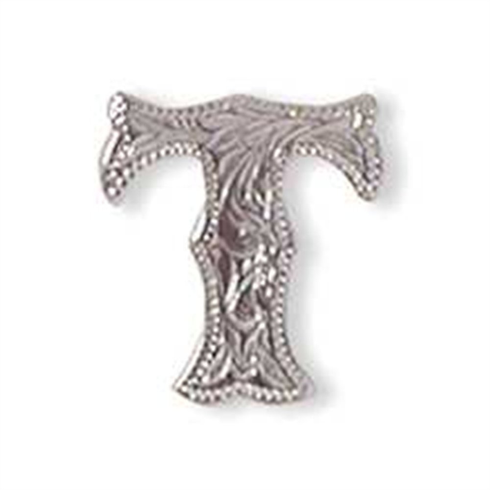 Alphabet Letter T Screwback Concho 1339-20