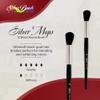 Silver Brush 5618S-12 Silver Mop Short Handle Blender Brush, Black, Round, Size 12 view 2