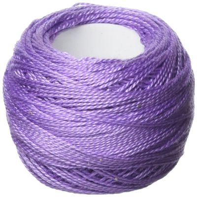 DMC Pearl Cotton Ball Size 8 87yd, Dark Lavender