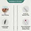 KnitPro Nova Single Pointed Needles 14" (35cm) | US Size 4 (3.5mm) view 3