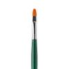 Escoda Barroco Series 2712 Artist Oil & Acrylic Paint Brush, Synthetic Gold Taklon Filament, Bright, Size 2 view 2