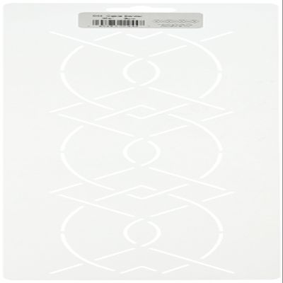 Quilting Creations Cable Border Quilt Stencil, 3-1/4"