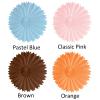Creative Converting Mens Paper Tissue Fan Yellow Medium view 3