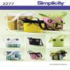 Simplicity Faith Van Zanten Pattern 2277 Misses Purses in Three Sizes with Detachable Covers view 1