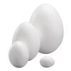 Rayher Polystyrene Egg for Easter Crafts, Fillable Two-Part Egg for Small Gifts and Sweets, Hollow Easter Egg, Height 30cm, White, 3317000 view 1