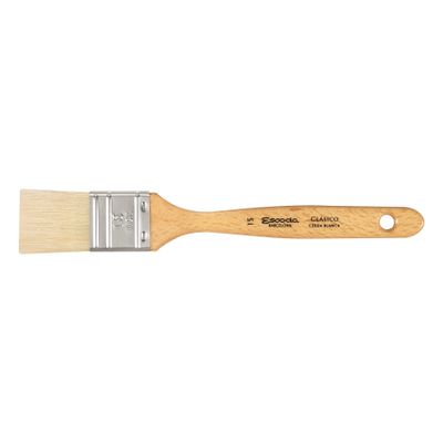 Escoda Clasico Series 2360 Artist Oil & Acrylic Paint Brush, Chungking Hog Bristle, Flat Mottler, Size 21
