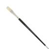 Creative Mark Pro Stroke Premium White Chungking Hog Bristle Artist Paint Brush - Flat # 8 - Natural Bristle Brush w/Great Control Suitable for Oils, Watercolors, Acrylics, Alkyds, Caseins view 1