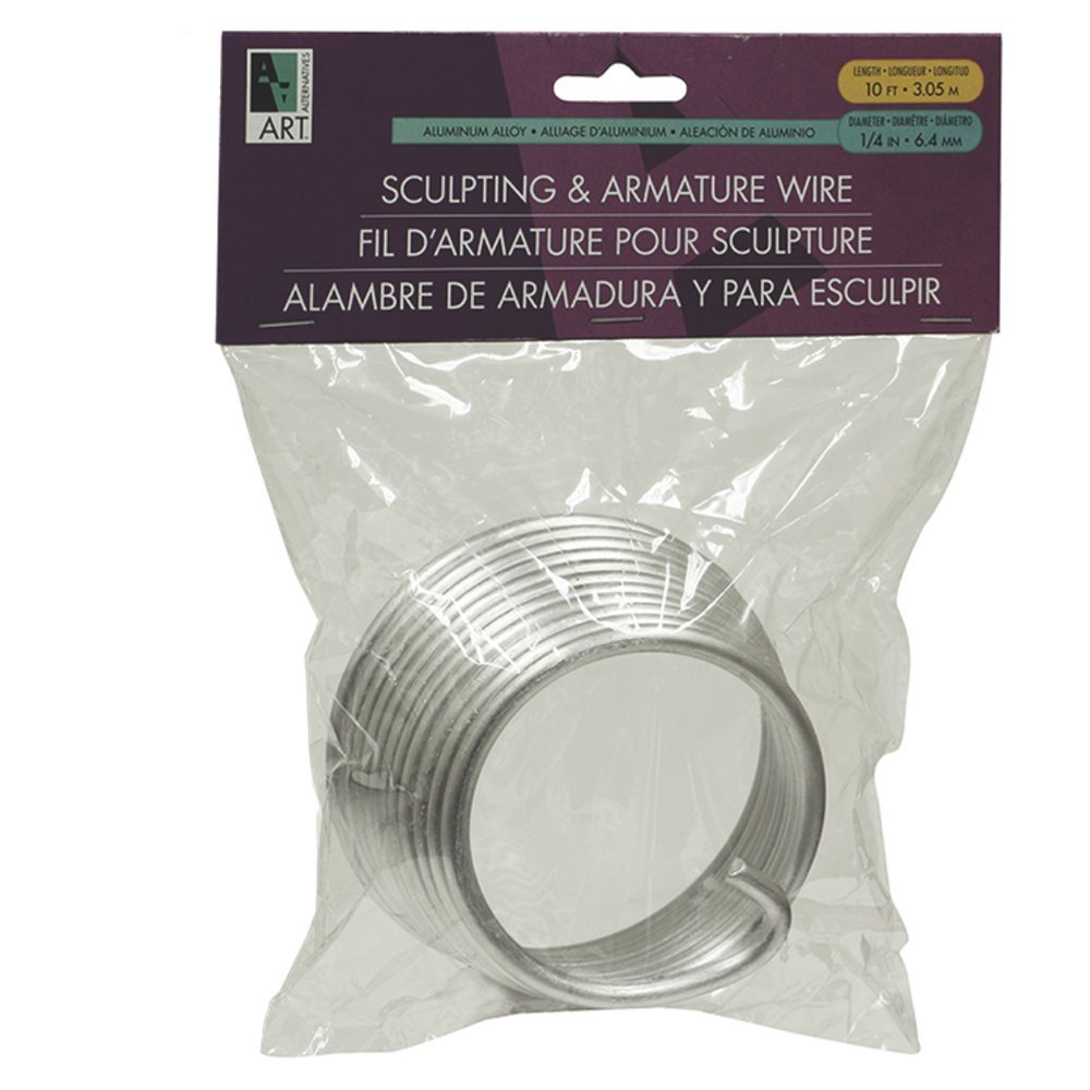 Art Alternatives Sculpting & Armature Wire, 1/4" x 10 ft.