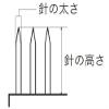 Ishizaki Kenzan Hanakatsu Kenzan Sun Moon Small Safety Type (with Chain) Brass Needle 301 view 3