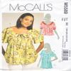 Mccall's Pattern M5589 Womens Tops Size RR 18W - 20W - 22W - 24W view 1