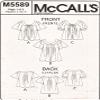Mccall's Pattern M5589 Womens Tops Size RR 18W - 20W - 22W - 24W view 3