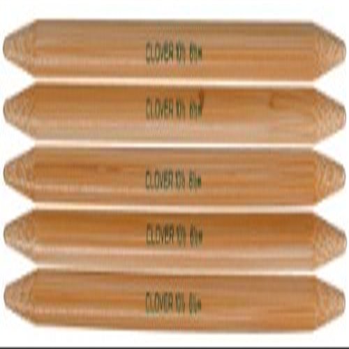Clover Bamboo Knitting Needle Dbl Point 5pc 7 in. 4 (SOLD in PACK of 3)