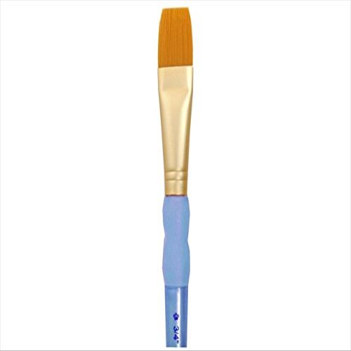 Crafter'S Choice Gold Taklon Wash Brush-3/4" Width