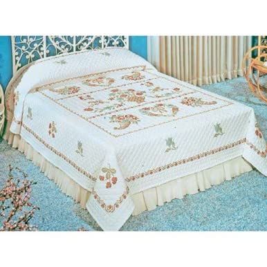 Design Works Heritage Quilt Top Only Stamped Cross-Stitch