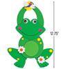 Fun Express Frog Shaped Doorknob Hanger Craft Kit - Makes 12 - Crafts for Kids view 2