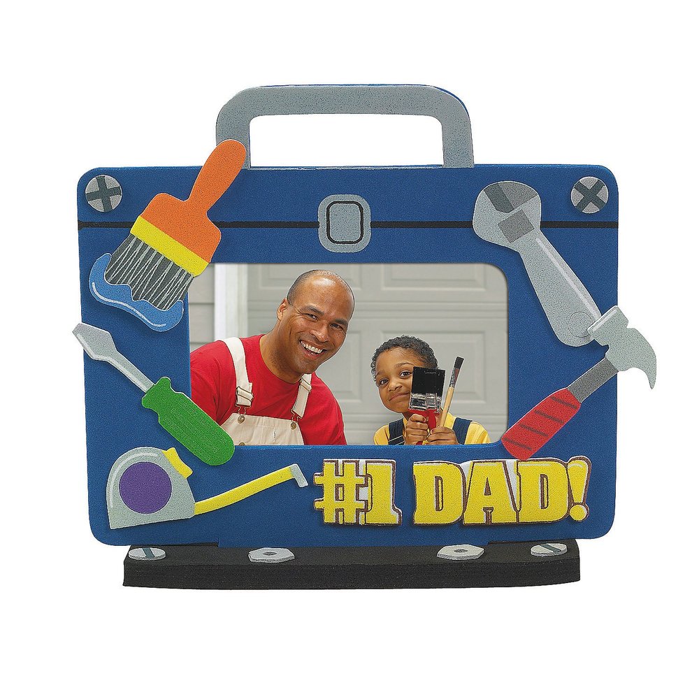 Tool Chest Stand Up Foam Frame - Crafts for Kids and Fun Home Activities