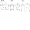 BUTTERICK PATTERNS B5503 Misses'/Women's Blouse, Size Woman (XXL-1X-2X-3X-4X-5X-6X) view 2