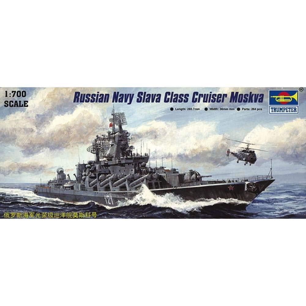 Trumpeter Russian Navy Slava Class Cruiser Moskva Building Kit