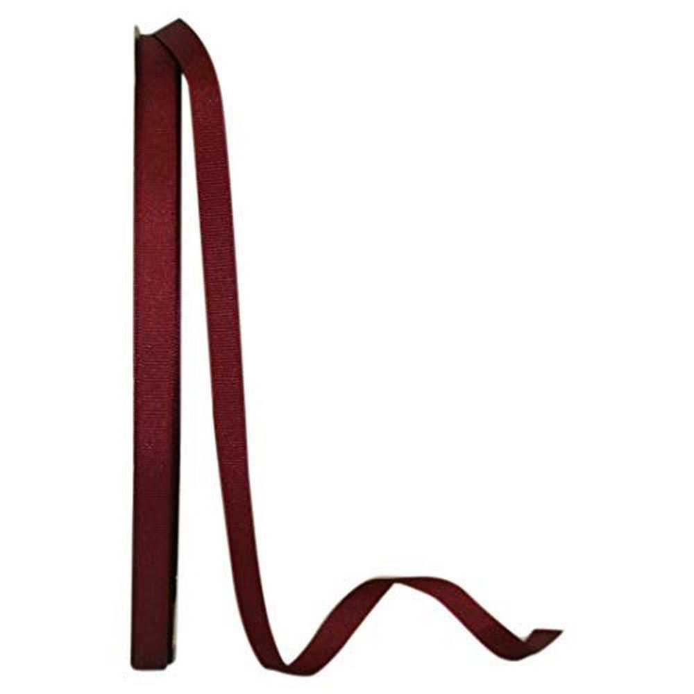 Reliant Ribbon Grosgrain Style Ribbon, 3/8 Inch X 100 Yards, Currant