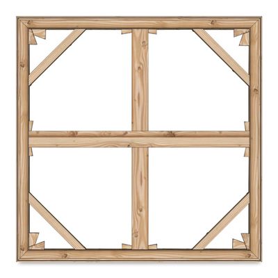 Masterpiece Elite Heavy Duty B2 Custom Stretcher Frame Kit, 54-Inch by 54-Inch