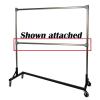 Quality Fabricators Additional 60 Inch Long Hangrails for Heavy Duty Z-Rack view 2