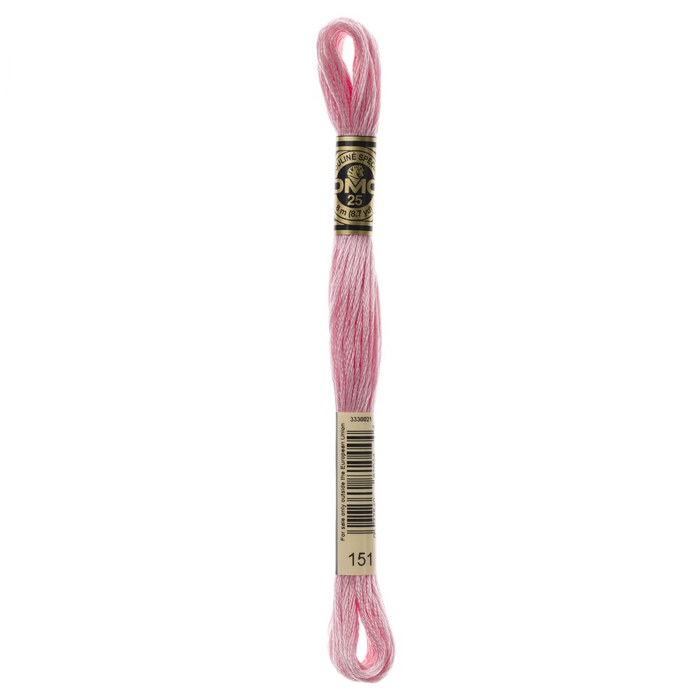 DMC 6-Strand Embroidery Cotton Floss, Very Light Dusty Rose