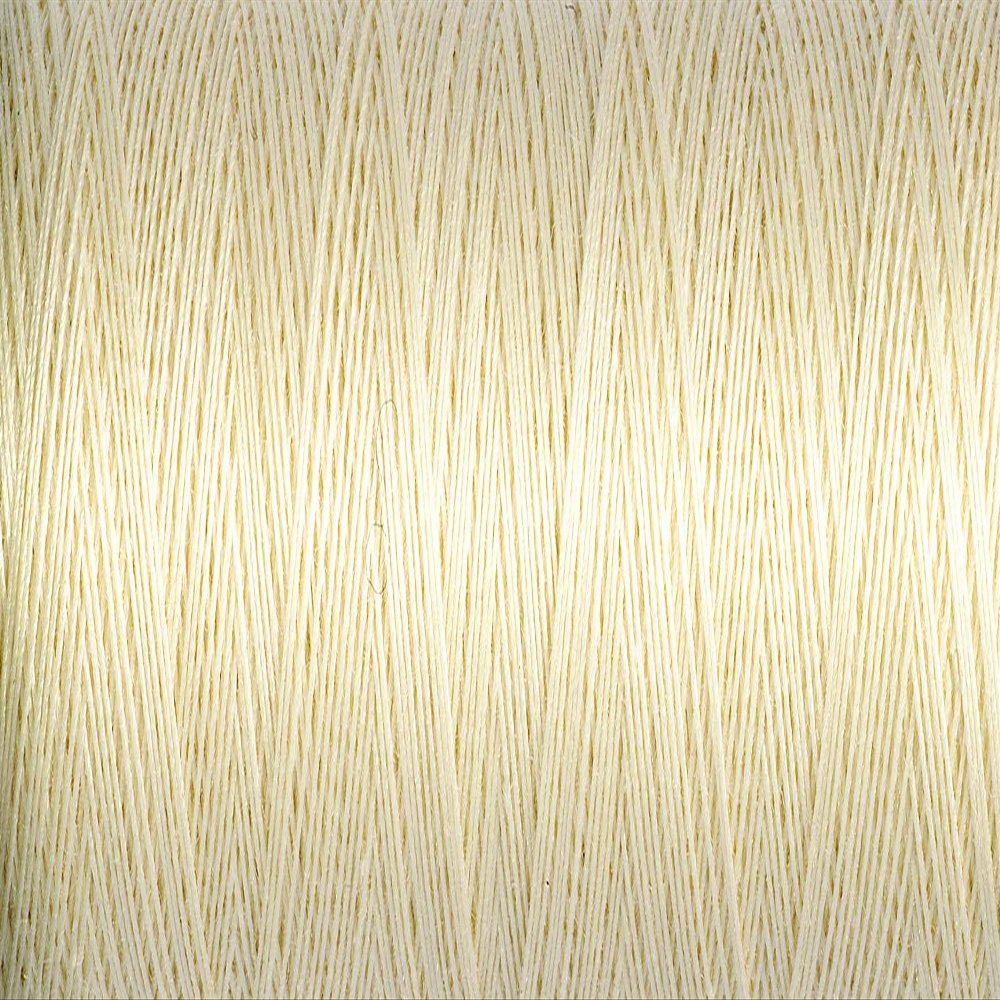 Gutermann 2T100C/919 | Cream Cotton Sewing Thread | 100m