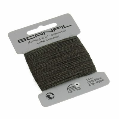 Scanfil 40020-076 Darning Thread, Green, 15 m