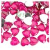 The Crafts Outlet 144pc Rhinestones Heart 14mm - Flatback Ruby Red RED view 3