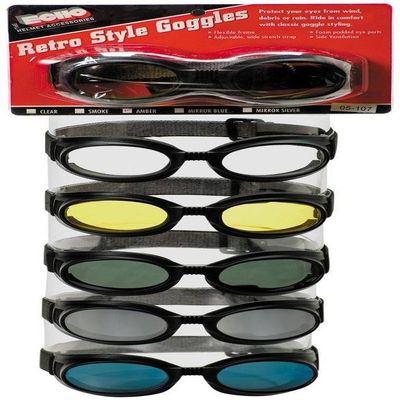 ECHO/TWO RIVERS MFG, LLC RETRO GOGGLES SIL MIR