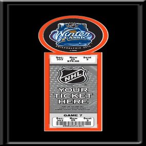 NHL Philadelphia Flyers 2012 NHL Winter Classic Single Ticket Frame