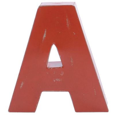 Foreside Metal Block, Letter A