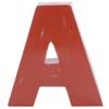 Foreside Metal Block, Letter A view 1