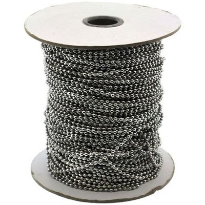 Surgical Steel Bead Ball Chain 2.5 mm 100 Yard Spool