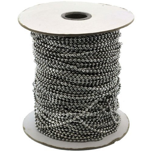 Surgical Steel Bead Ball Chain 2.5 mm 100 Yard Spool