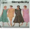 MATERNITY DRESS OR TOP & SLIM SKIRT - MISSES SIZES 12-14-16 SIMPLICITY PATTERN 9006 view 1